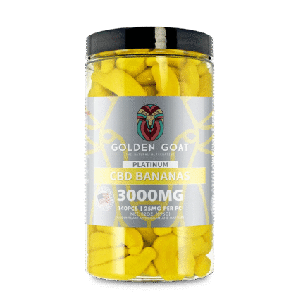 Platinum CBD Gummies 3000mg - Banana