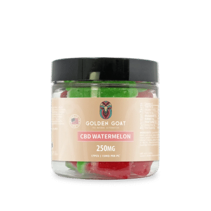 CBD Gummies 250MG - Watermelon Slices