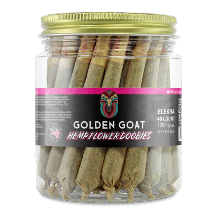 CBD Hemp Flower Jar Doobies – Elektra, 40ct