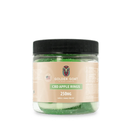 CBD Gummies 250MG - Apple Rings