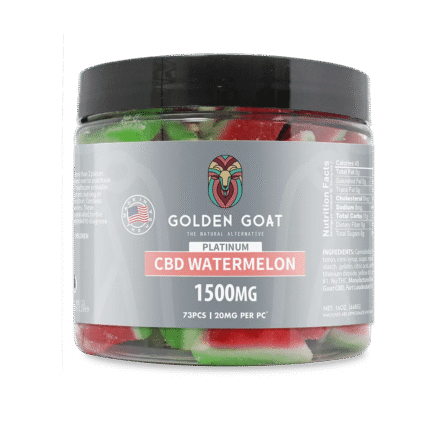 Platinum CBD Gummies 1500mg - Watermelon