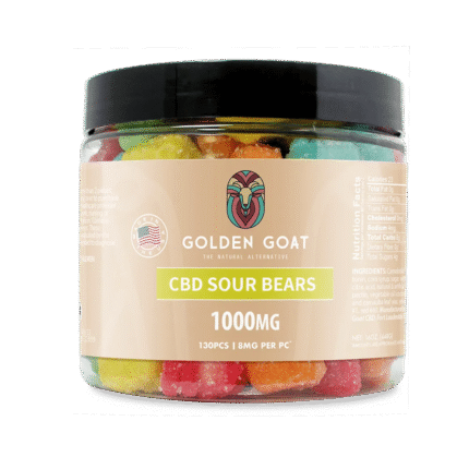 CBD Gummies 1000MG - Sour Bears